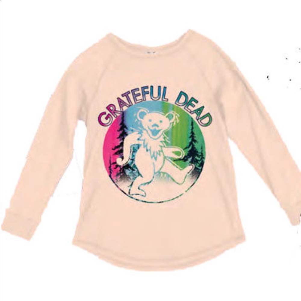 Junk Food Girls Grateful Dead Wild Child LS Shirt